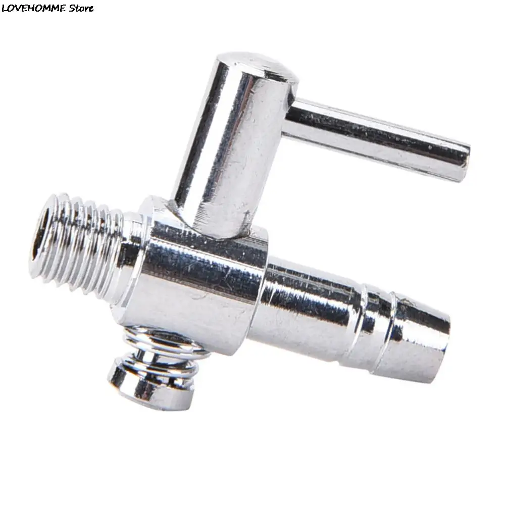 ZLinKJ 1PCS Hot Selling Stainless Steel Valves Thread Aquarium Air Flow Distributor Lever Control Valve Hot