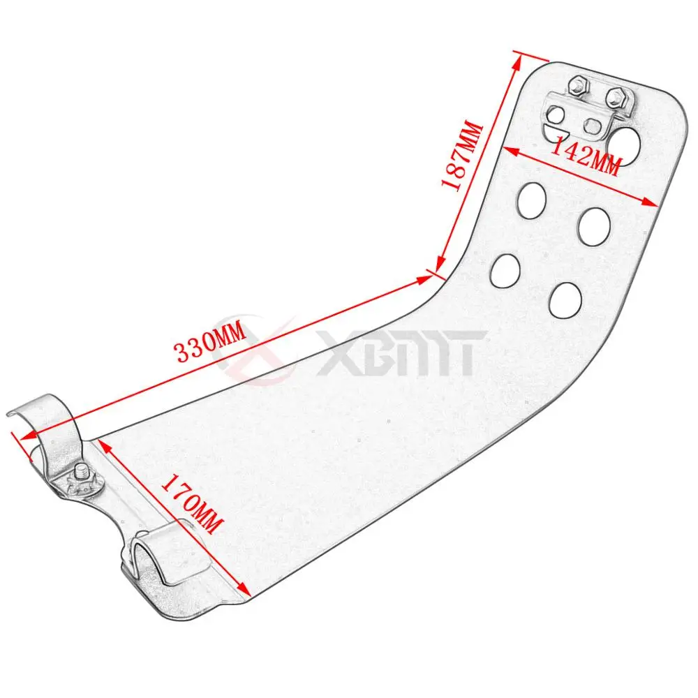 Motorcycle Engine Guard Bash Skid Plate For Triumph Bonneville T100 T214 SE T120 Thruxton 900 Scrambler 900 Steve Mcqueen