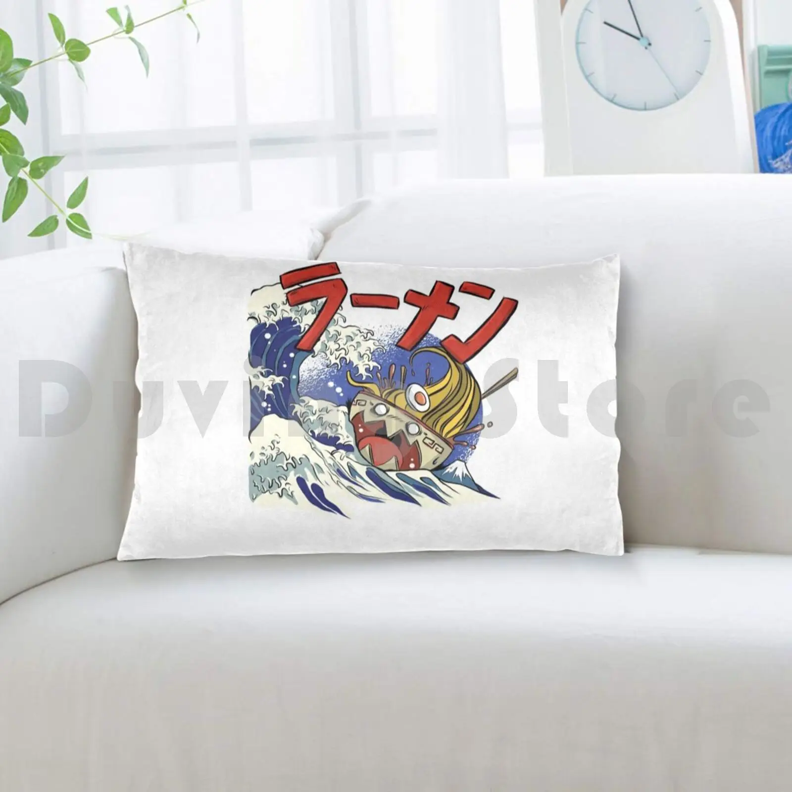 رامين تاكوياكي هجوم اليابانية كيس وسادة رامين تاكوياكي كاناجاوا كانازاوا وحوش الغذاء اليابانية السلطانية