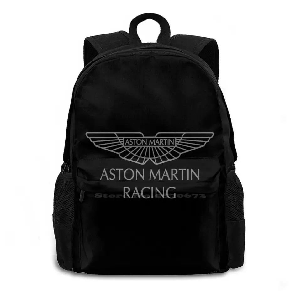 Car-Martin Racing Logo Amr Backpack For Student School Laptop