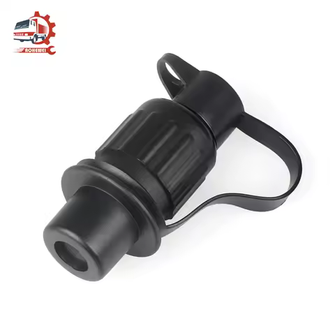 AOHEWEI Trailer Plug 3 Pole Adapter Towing Electronic Connector for Boat Caravan Truck Waterproof Durable 3 Pin Coupling Socket