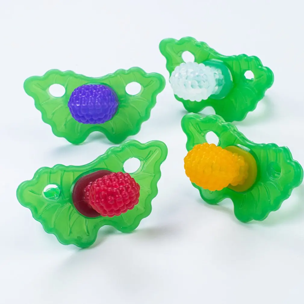 1pc Kids Soft Silicone Teether Silicone Teether For Newborns Oral Exercise Tool Portable Infant Teething Toy