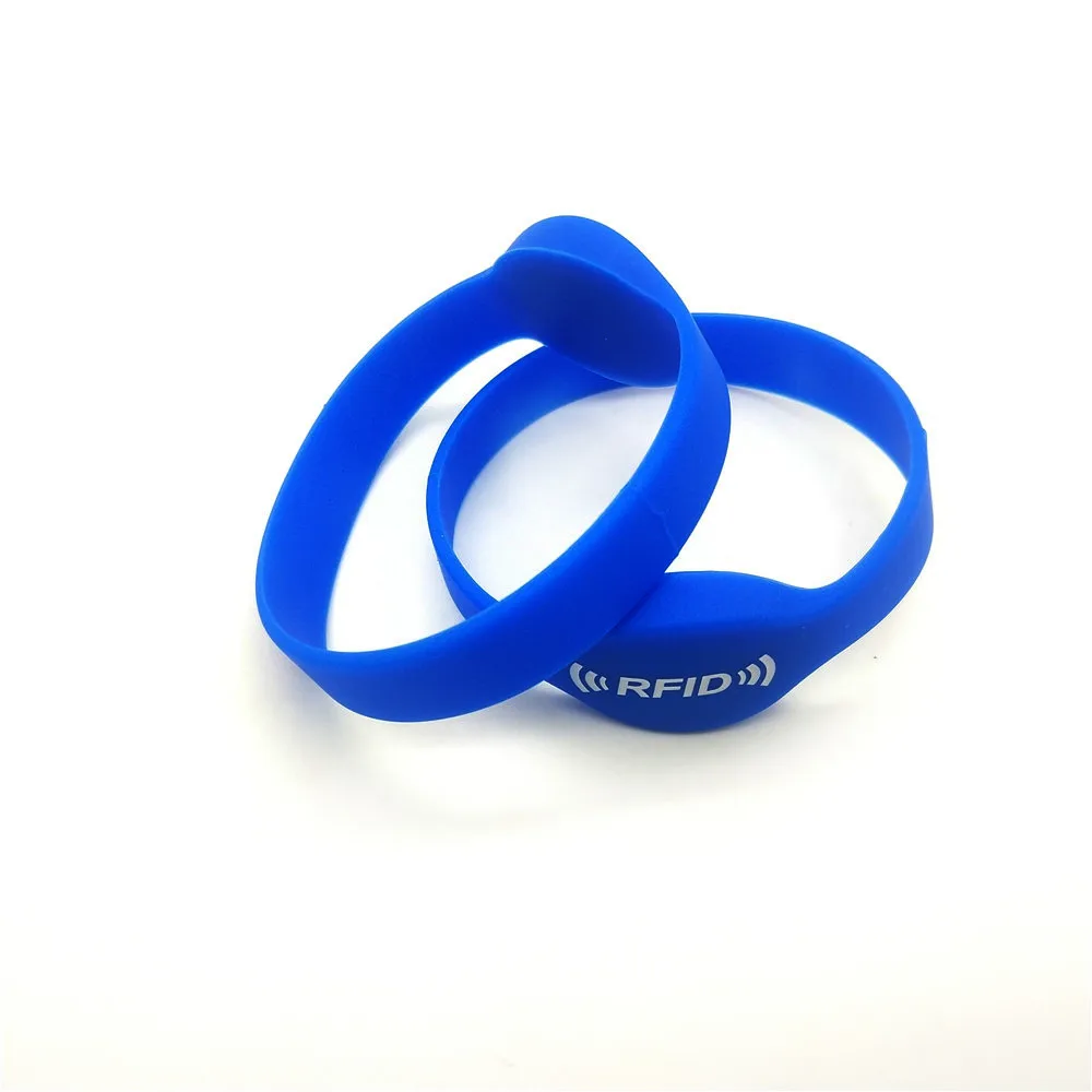 1PCS 125KHZ EM4305 T5577 Writable RFID Duplicator Rewritable Copy Clone Blank Card Wristband Bracelet Access Control