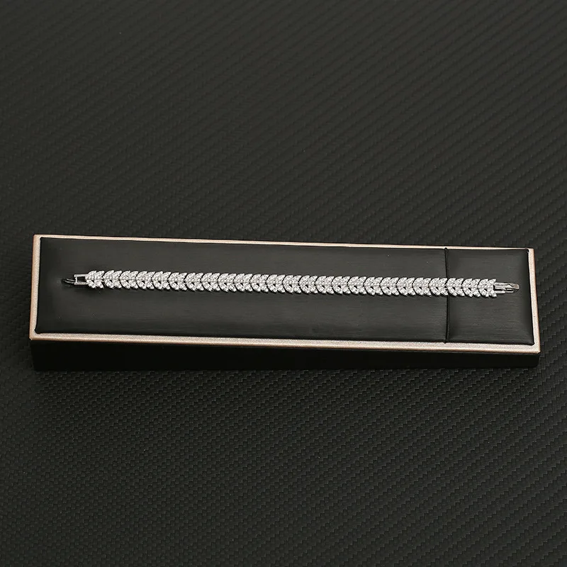 HIBRIDE Hotsale African 4pc Bridal Jewelry Sets New Fashion Dubai Necklace Sets For Women Wedding Party Accessories Design N-223