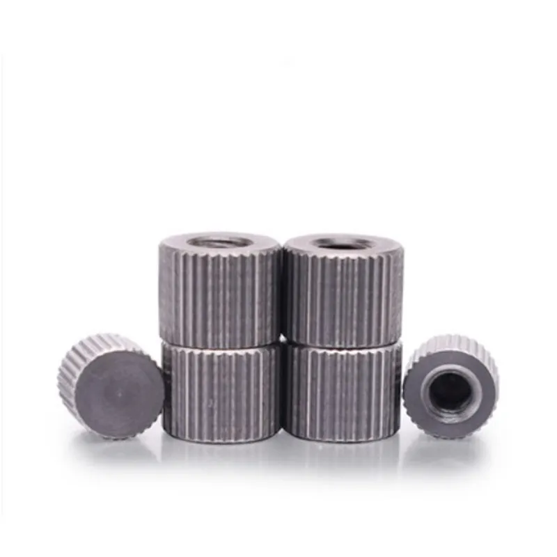 10PCS M2 M2.5 M3 M4 M5 M6 M8 Stainless Steel Knurled small head round blind end hand thumb Nut