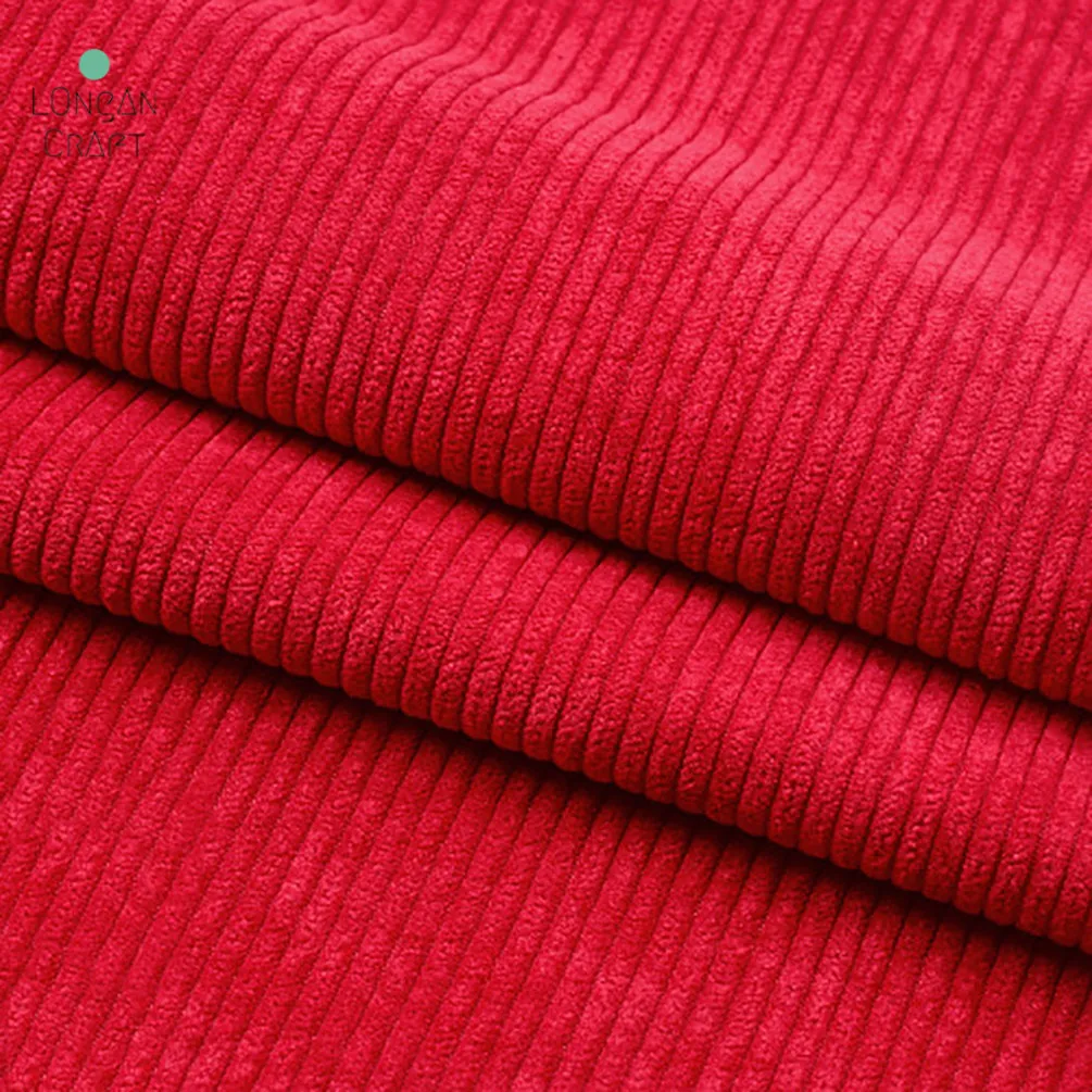 50cmX155cm Corduroy Fabric Solid Color Thick Fabrics for Jacket Sweater Sofa Cover Cloth Lining DIY Sewing Fabric