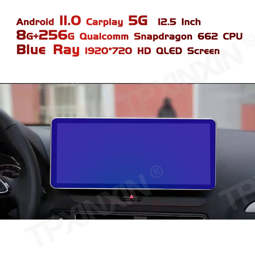 

Android 11 256G+8G 12.3inch 5G Car Multimedia Player For Audi Q5 2009-2015 Auto Stereo Car GPS Navigation Auto Radio Head Unit