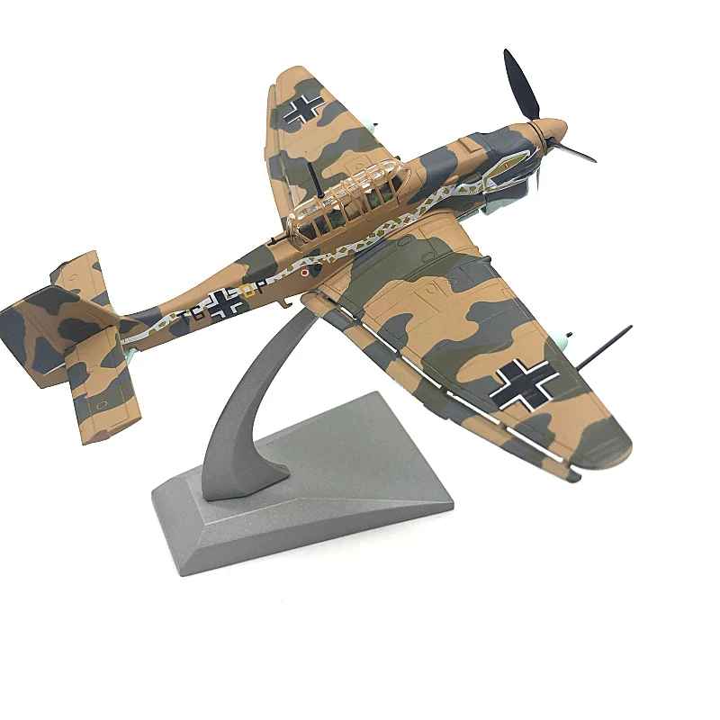 1/72 Junkers Ju-87 Stuka Bomber Metal  Airplane WWII Diecast Model