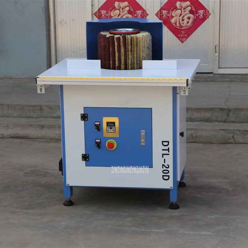 DTL-20D Vertical Manual Woodworking Polishing Machine Single-head Special Shape Wood Board Sanding Machine 220V/110V/ 380V