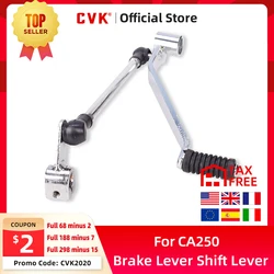 CVK Gear Shift Lever Shifter Foot Pedal For HONDA CA250 DD250 Motorcycle Accessories