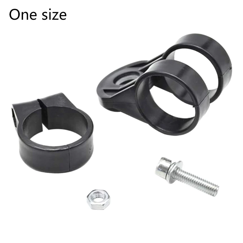 D08D 28mm Weed Eater Trimmer Shaft Clamp Weed Wacker Shoulder Strap Straight Shaft Tube Mount Clamp