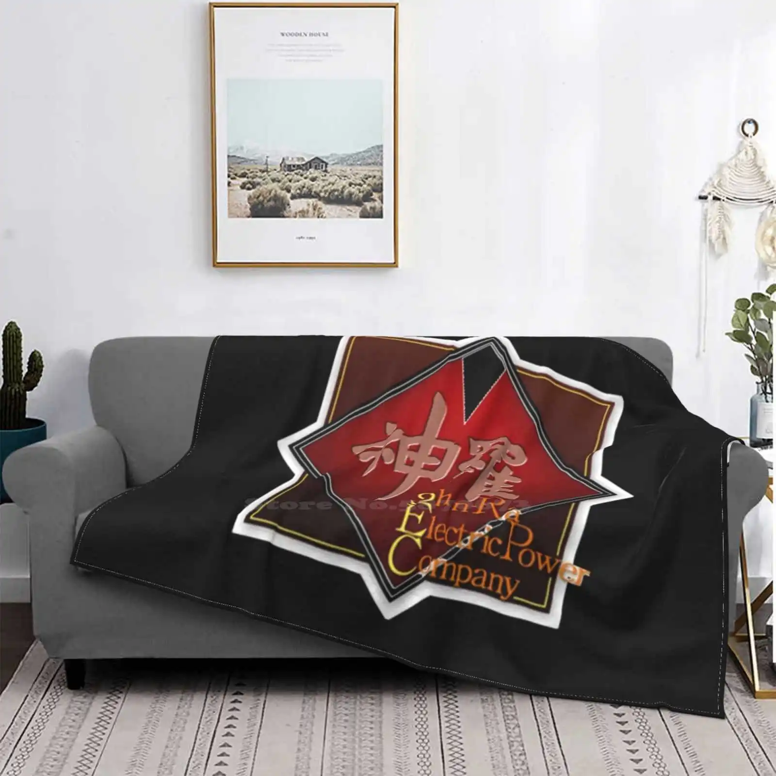 Ff7r Final Fantasy 7 Remake Shinra All Sizes Soft Cover Blanket Home Decor Bedding Final Fantasy Final Fantasy 7 Final Fantasy