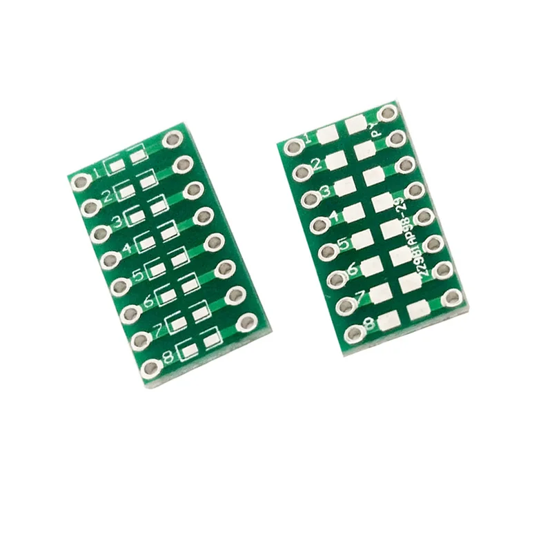 Double Side 0805 0603 0402 SMD SMT Transfer To DIP Capacitance Resistance LED Adapter Transfer Plate PCB Printed Circuit Board