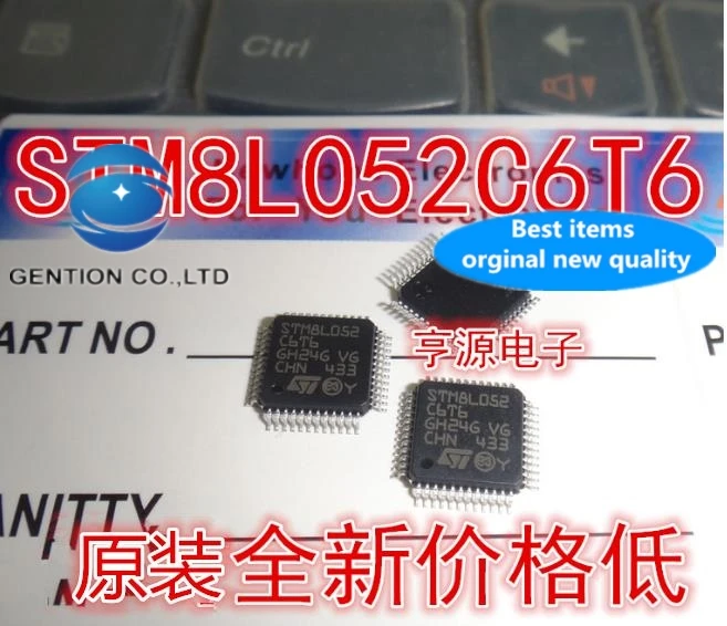 5Pcs STM8L052C6T6 STM8L052 Microcontroller In Voorraad 100% Nieuwe En Originele