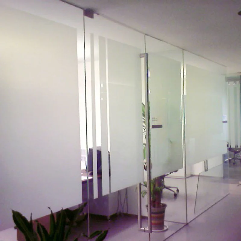 Matte Window Film Glass Decorative Uv Window Sticker Privacy Frosted Self Adhesive Film Window Decal Glass Home Door 45*100cm