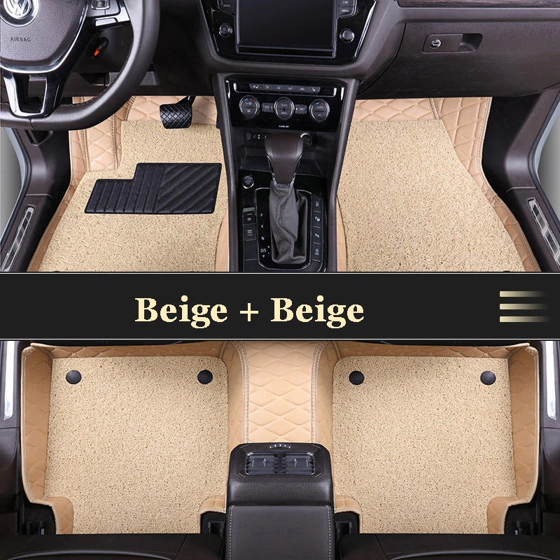 Custom car mats for Toyota Corolla 2007 2008 2009 2010 2011 2012 2013 Non-slip and easy-to-clean custom car floor mats