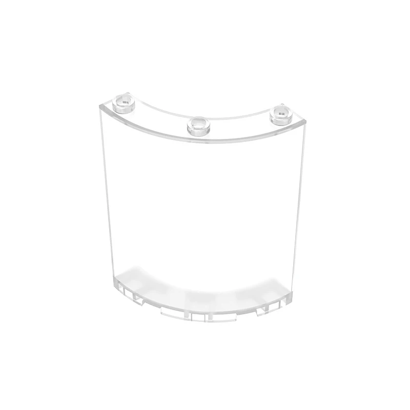 Building Blocks Technicalalal DIY 4x4x6 curved wall panel 1 PCS  Parts  MOC Creativity Educational toy for children 30562 46361