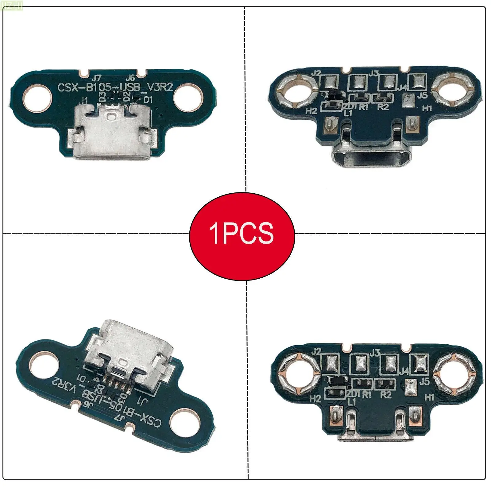 1Pack Wireless Micro 3.0 USB Charger Change Port PCB Board Replacement Parts For Beats By Dre Studio 3 Repair