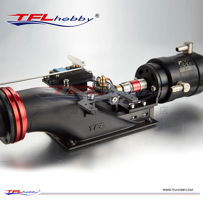 High performance jet thruster for RC boat