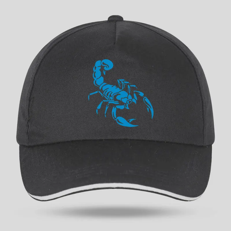 Gorras de béisbol de escorpión para hombre y mujer, gorras de béisbol de algodón de estilo Hip Hop, unisex