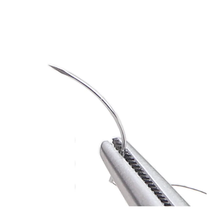 1pcs Suture needle surgery tool nano-traceless angle needle eyelid burying surgical instrument triangle eyebrow canthus