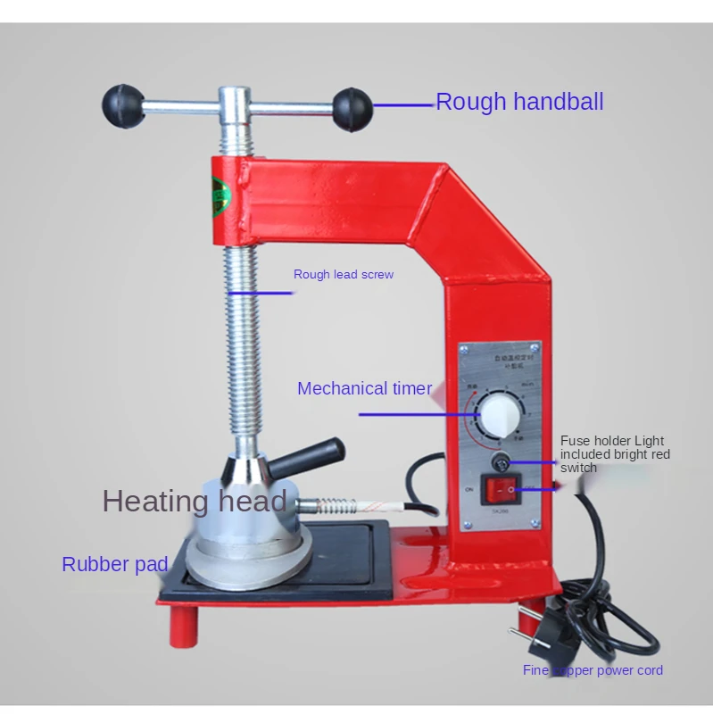 Multifunction Automatic Temperature Adjustment Tire Vulcanizer Tyre Vulcanizing Machine Vulcanized Tire Repair Machine