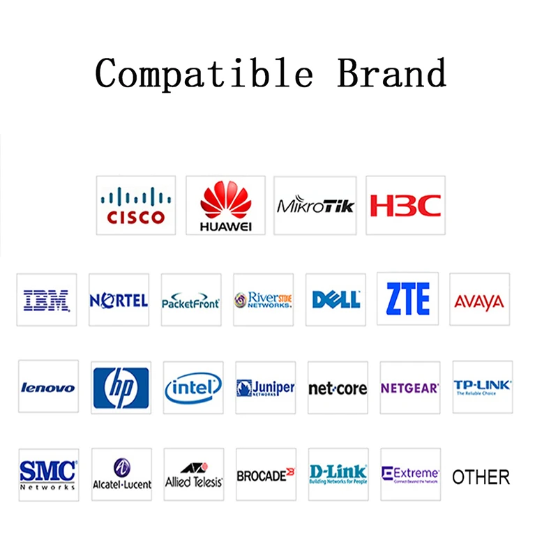 SFP Module RJ45 10/100/1000 Connector SFP Copper RJ45 SFP port Compatible with Cisco/Mikrotik Gigabit Ethernet Switch