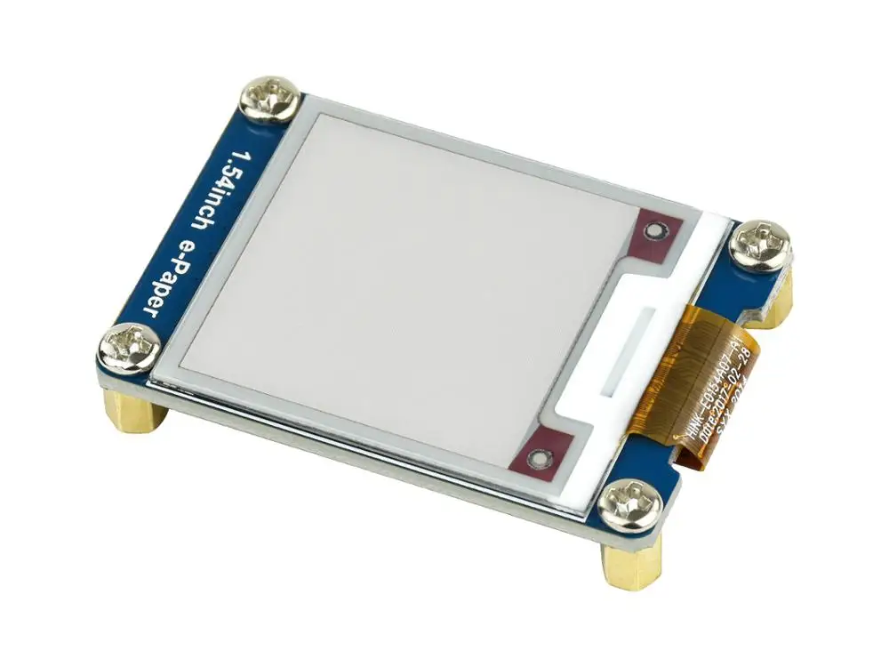 1.54inch e-Paper Module (B) E-Ink Display Module 200x200 Red Black White Three-color SPI No Backlight Ultra low consumption