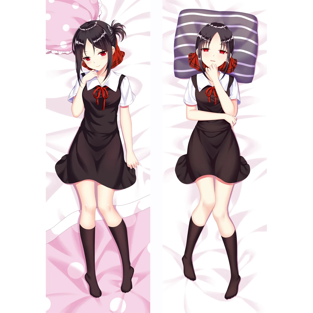 

Mxdfafa Anime Dakimakura Case kaguya sama wa kokurasetai Pillow Cover Pillow Covers 3D Double-sided Hugging Body Pillowcase