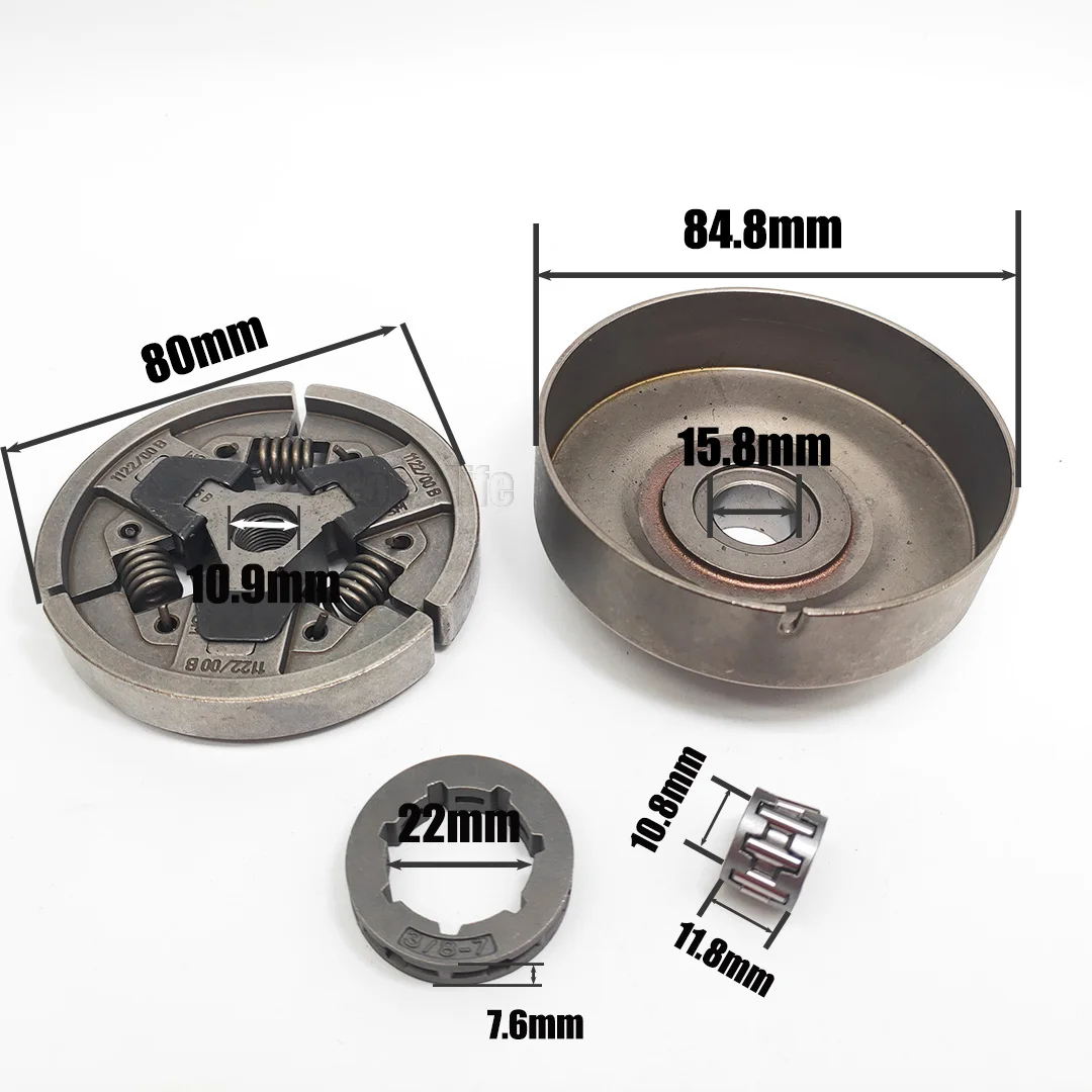 3/8 "-7 مخلب طبل ريم ضرس إبرة مجموعة أدوات المحمل صالح لل Stihl MS660 066 064 MS640 MS661 الغاز بالمنشار استبدال قطع الغيار