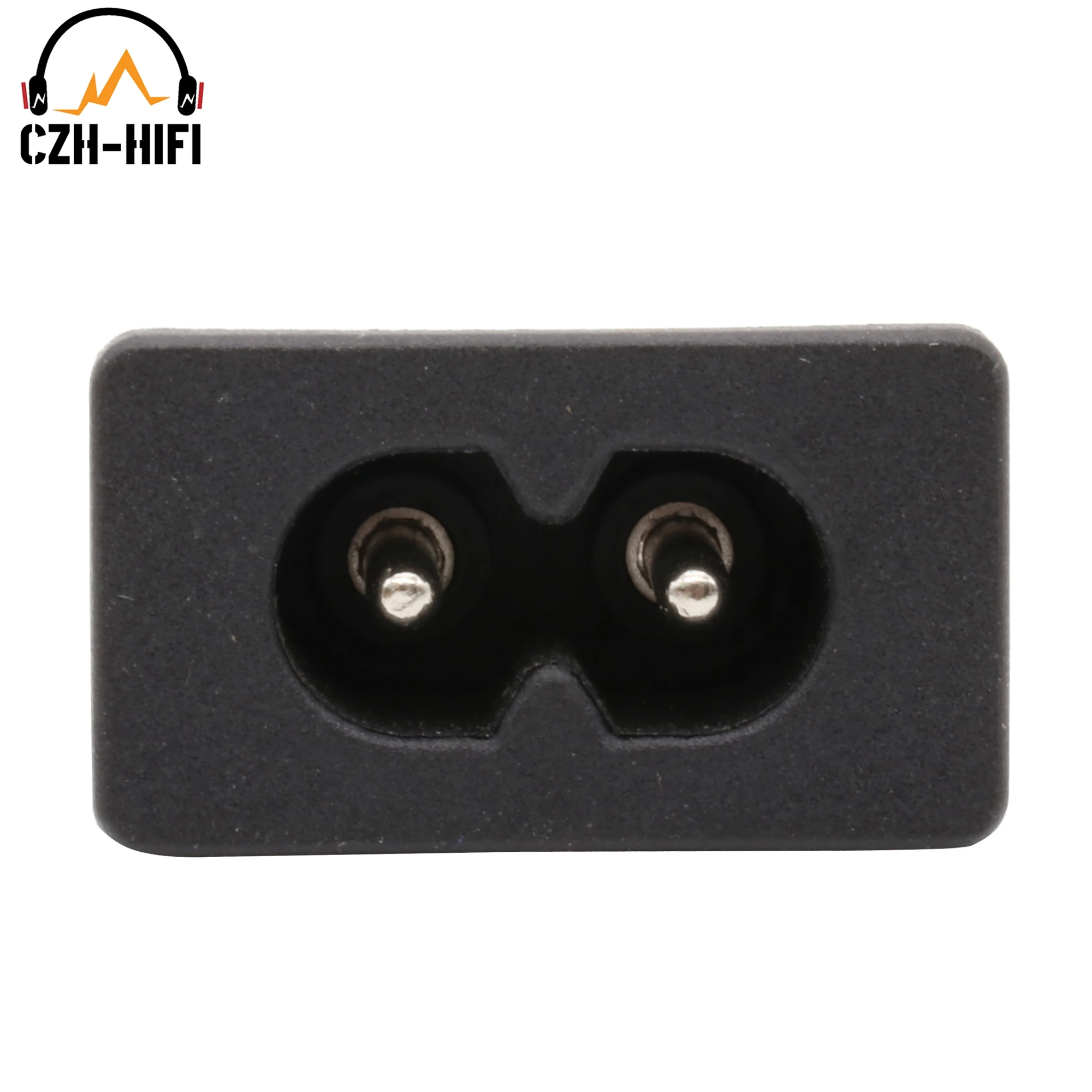 IEC 320 C8 2pin AC Power Socket Electric plug Power Cord Inlet Male Jack Receptacle Connector Rocker Switch CCC CE DIY