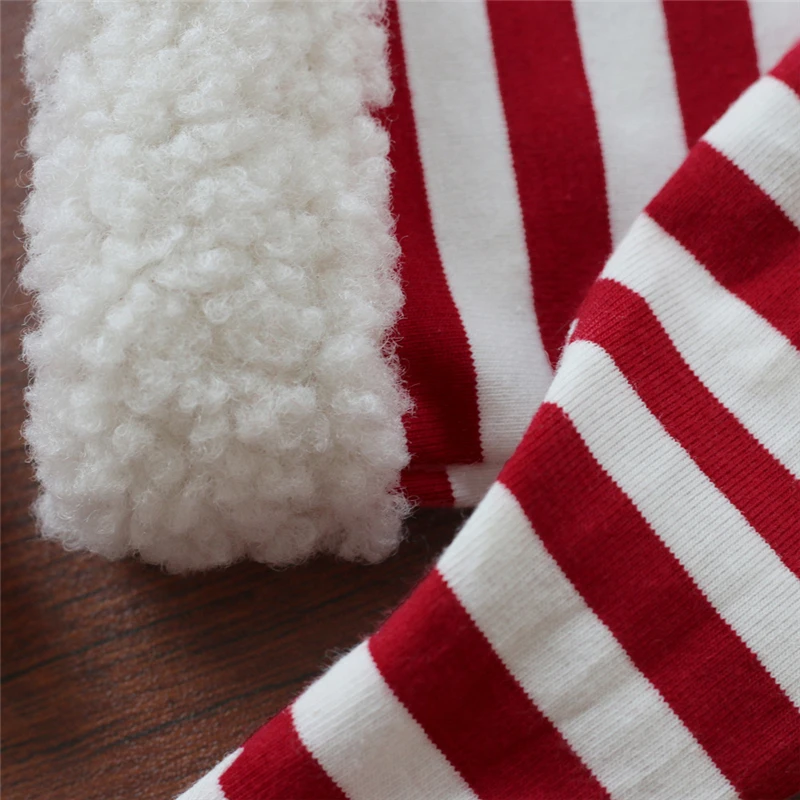 Newborn Photography Props Baby Short Pants Christmas Hat White and Red Stripe Cloth Photo Studio Shoots Accessories 2PCS