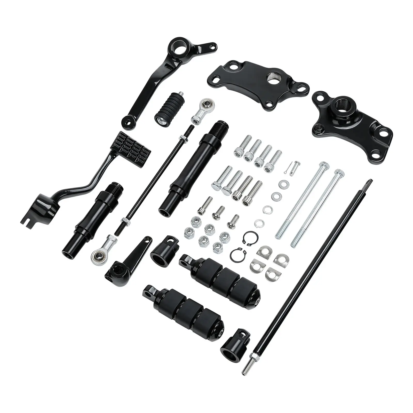 Motorrad-Vorwärtssteuerungen Fußrastenverbindungen für Harley Sportster XL883 1200 1991-2003