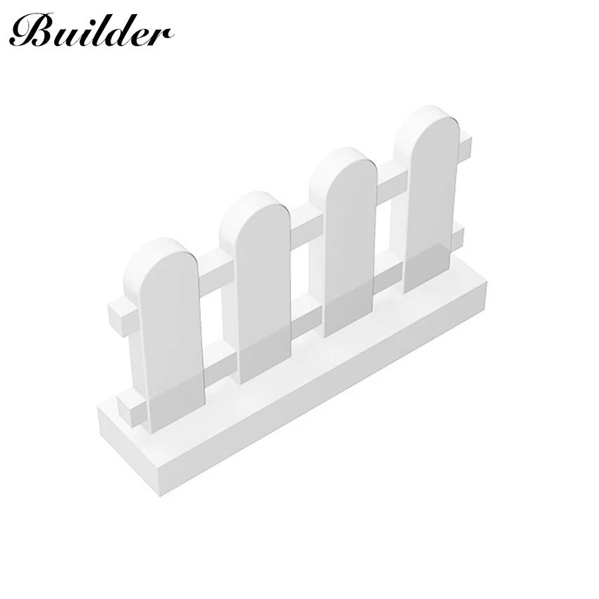 Little Builder 33303 Building Blocks Part 10pcs 1x4x2 Fence Panel DIY Assembles Educational Particles Part MOC Toy Children Gift