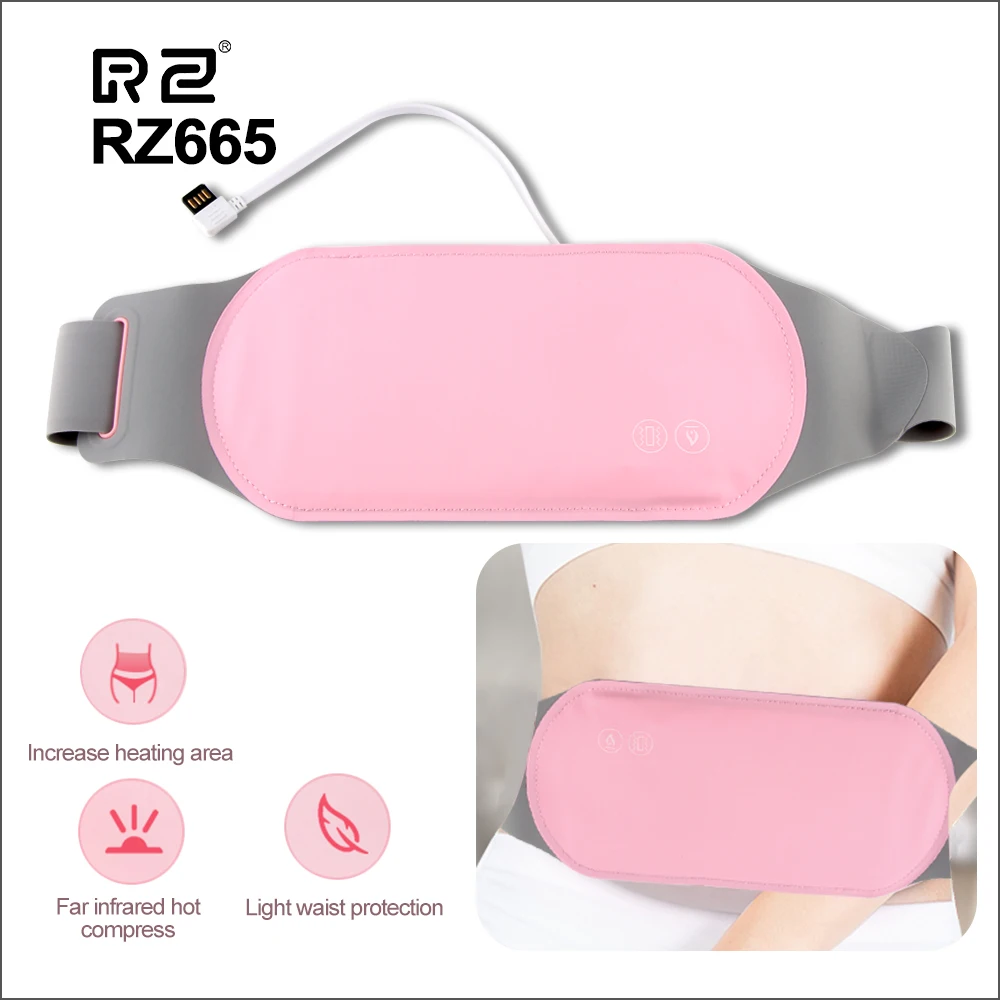 

RZ Warm Palace Belt Heating Belt Big Aunt Artifact Warm Belly Cold Treatment Hot Lady Palace Menstrual Stomachache Massager