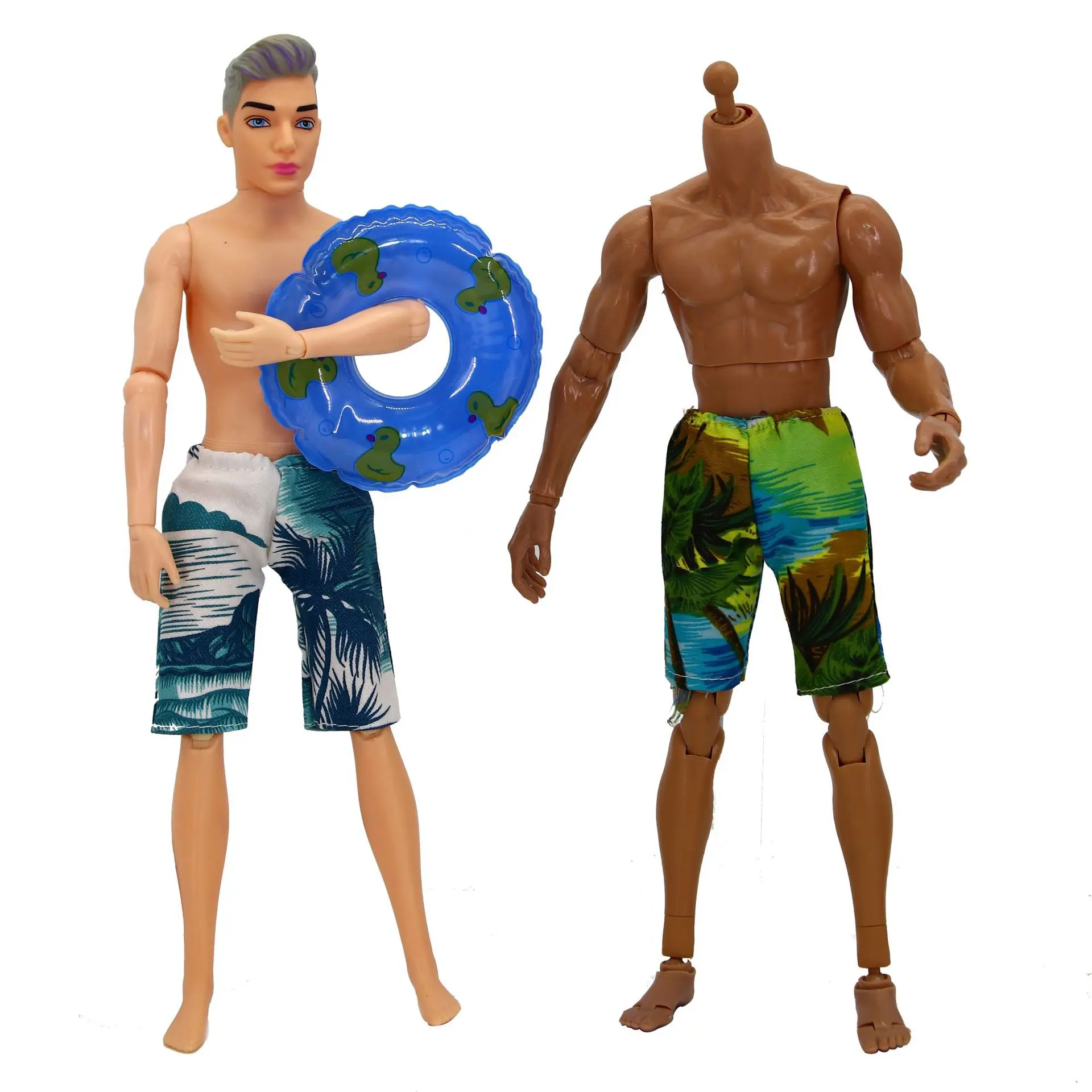 1/6 Ken Doll Clothes Swimsuit Swimming Clothes Short Pants Daily Casual Pants for Boyfriend Ken Clothes Doll Accessories