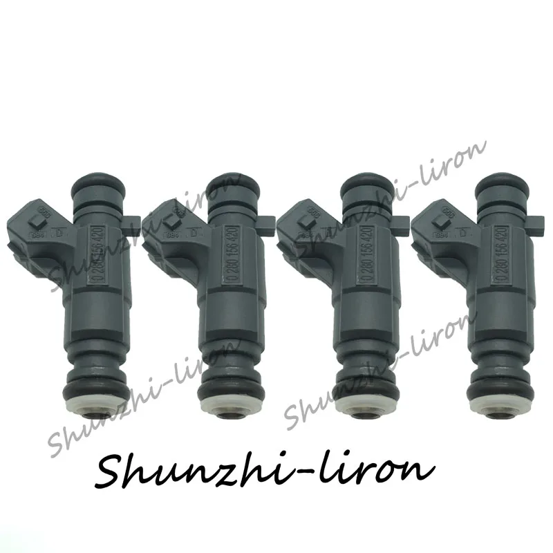 4pcs Fuel Injector Nozzle For Wuling Sunshine 466 Chang an Star CM5 L4 0280156420 2000-2016