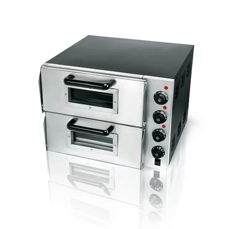 Commercial Electric Oven Single Layer Pizza Oven  Home One Layer One Plate Big Oven Grilled Cake Bread Baking Equipment