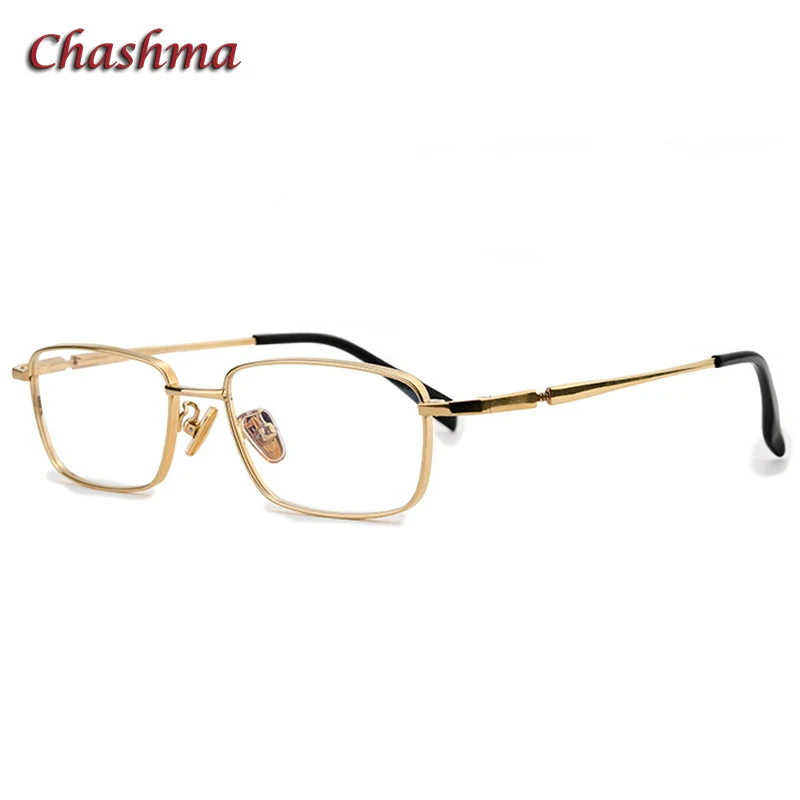 Chashma Prescription Glasses Men Pure Titanium Small Face Fashion Light Optical Eyewear Spectacles Super Quality Women Frames