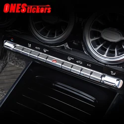 NEW For Mercedes Benz A B CLA GLB GLA Class W177 W247 C118 W118 X247 H247 Car Central Control Air Conditioning Button Trim Cover