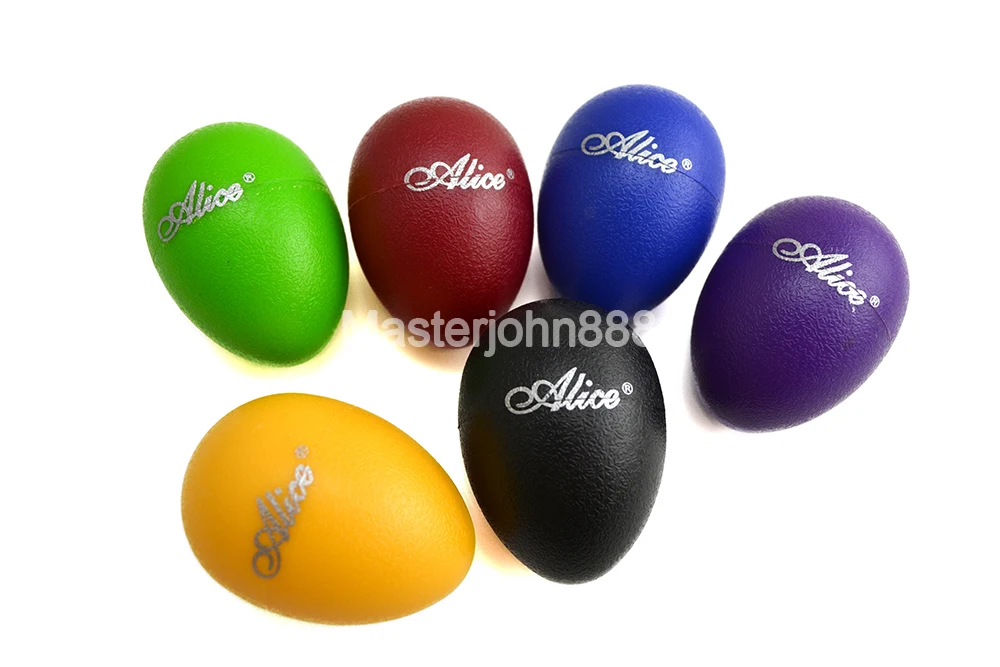 

Alice A041SE Colourful Sound Eggs Shaker Maracas Percussion