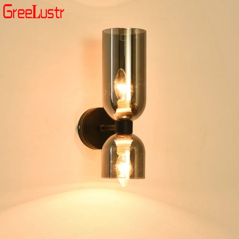 Nordic Wall โคมไฟในร่ม Minimalist หลอดไฟ LED Sconce FIXTURE ทางเดินบันไดทางเดินข้างเตียงห้องนอนโคมไฟกลางคืน Deco