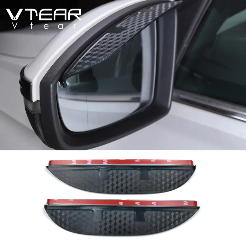 Vtear For Chery Tiggo 4 /Pro rearview mirror frame visor decoration exterior rainproof waterproof cover Trim accessories parts