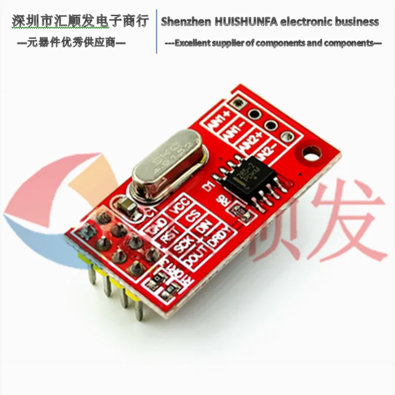 AD7705 Dual 16บิตADC Data AcquisitionโมดูลอินพุตGainโปรแกรมSPI Interface TM7705