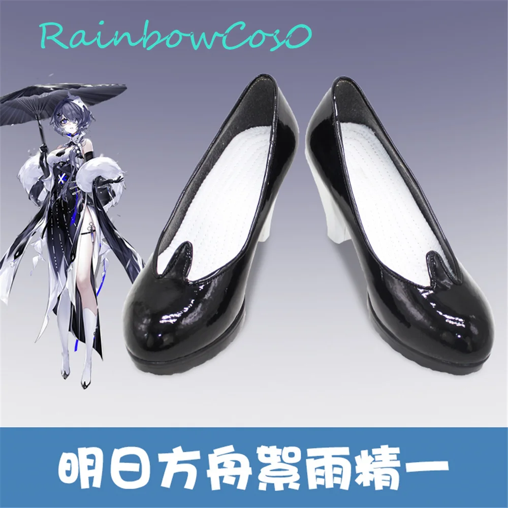 Arknights whisperain cosplay sapatos botas jogo anime halloween rainbowcos0 w1497