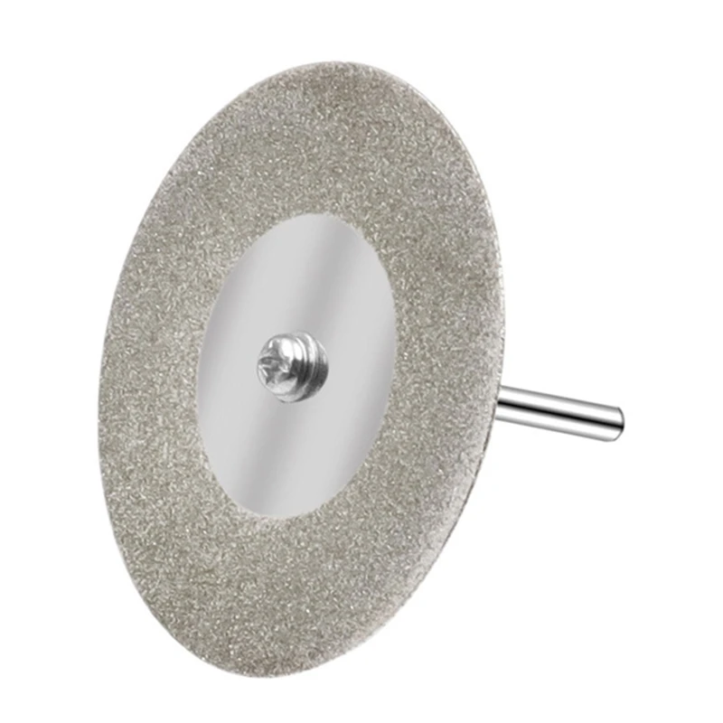 Disco de corte de diamante de 50mm/60mm, sierra Circular de 3mm, broca de vástago