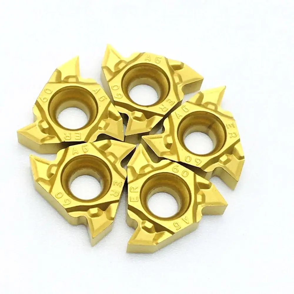 Strumento di tornitura del filo MMT16ER AG60-S US735 inserto in metallo duro di alta qualità inserto in metallo duro MMT 16ERAG60-S utensile per tornio