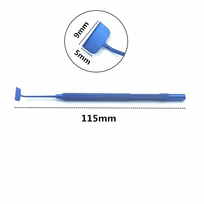 

Buratto Flap Protector Titanium Ophthalmic Laser eye Surgical Instruments training tool eye protector instrument