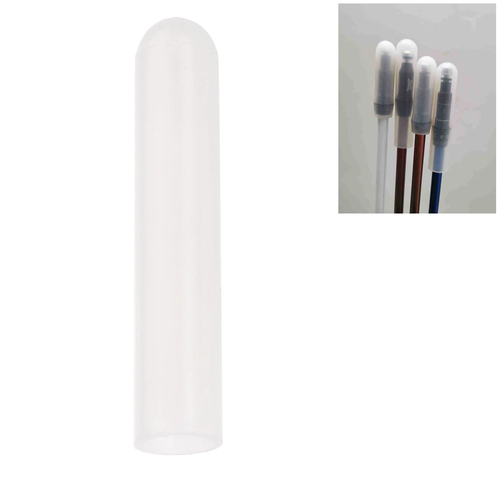 1 Pc Transparent Silicone Golf Adapter Sleeve Cover Protector Golf Club Shafts Accessories