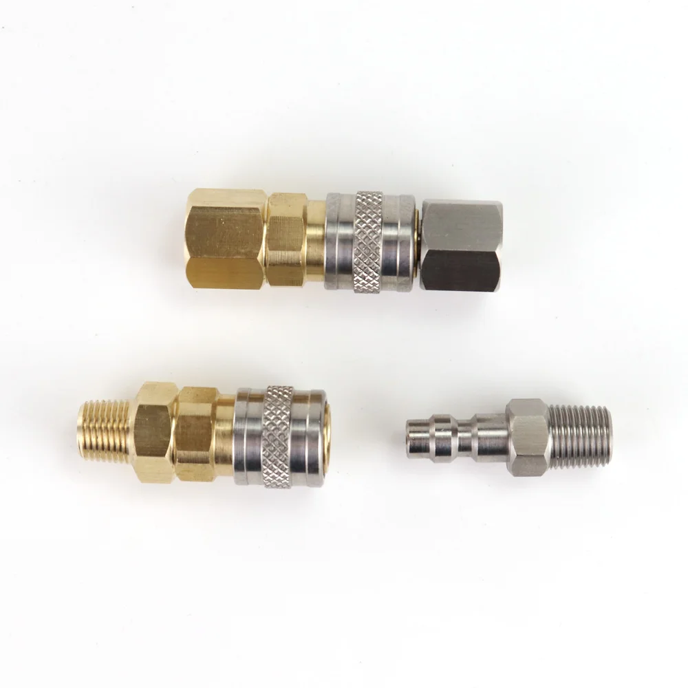 New Foster Quick Disconnect Coupler Stainless Steel Male Plug 22-2 Or 23-2 Female Coupler 2202 Or 2302(1/8 Npt thread )